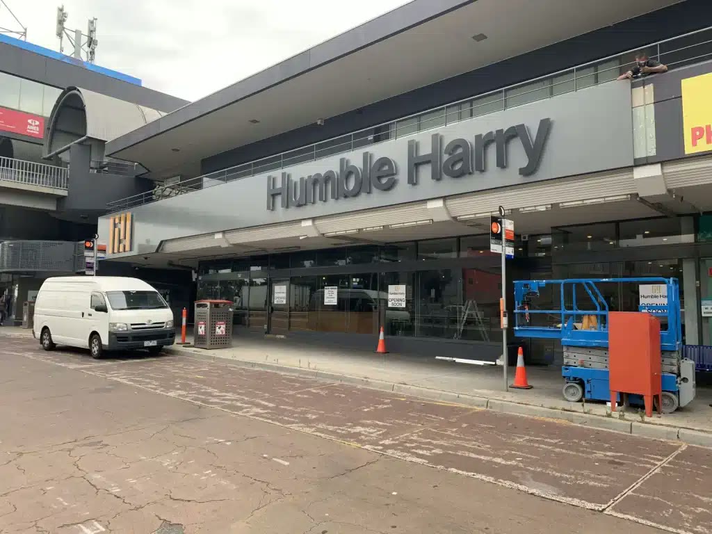 Humble Harry — 3D Fabricated Letters — Melbourne, Melbourne